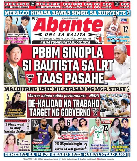 balitang pampulitika halimbawa|Philippine EJournals.